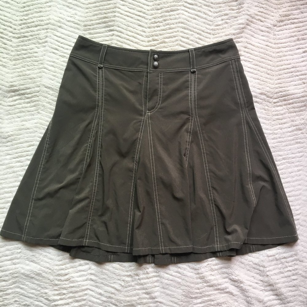 Athelta Whatever Khaki Skort  - Khaki